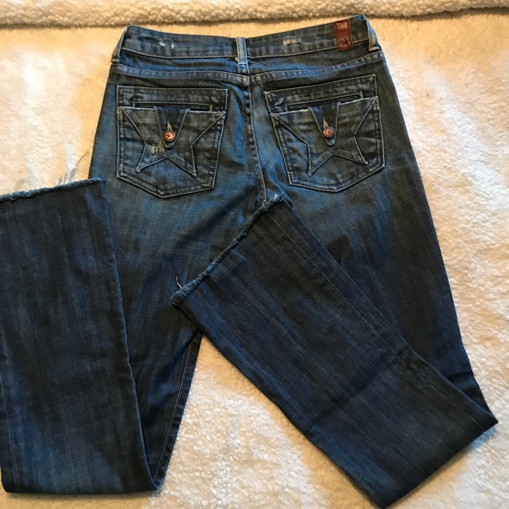 People’s Liberation Star Studded Pocket Tanya Bootcut